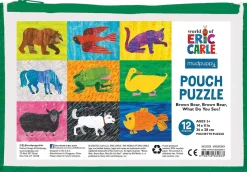 Mudpuppy Pouch Puzzle - Eric Carle Brown Bear