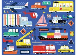 Mudpuppy Puzzle to Go - Transportation