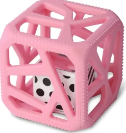 Munch Baby Chew Cube - Pink