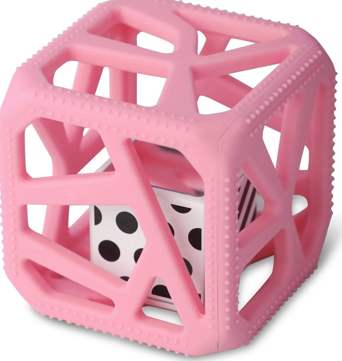Munch Baby Chew Cube - Pink