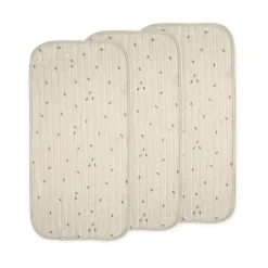 Mushie Changing Pad Liner 3-Pack - Bees Combo