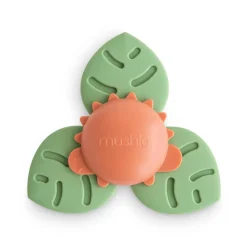 Mushie Dino Suction Spinner Toy