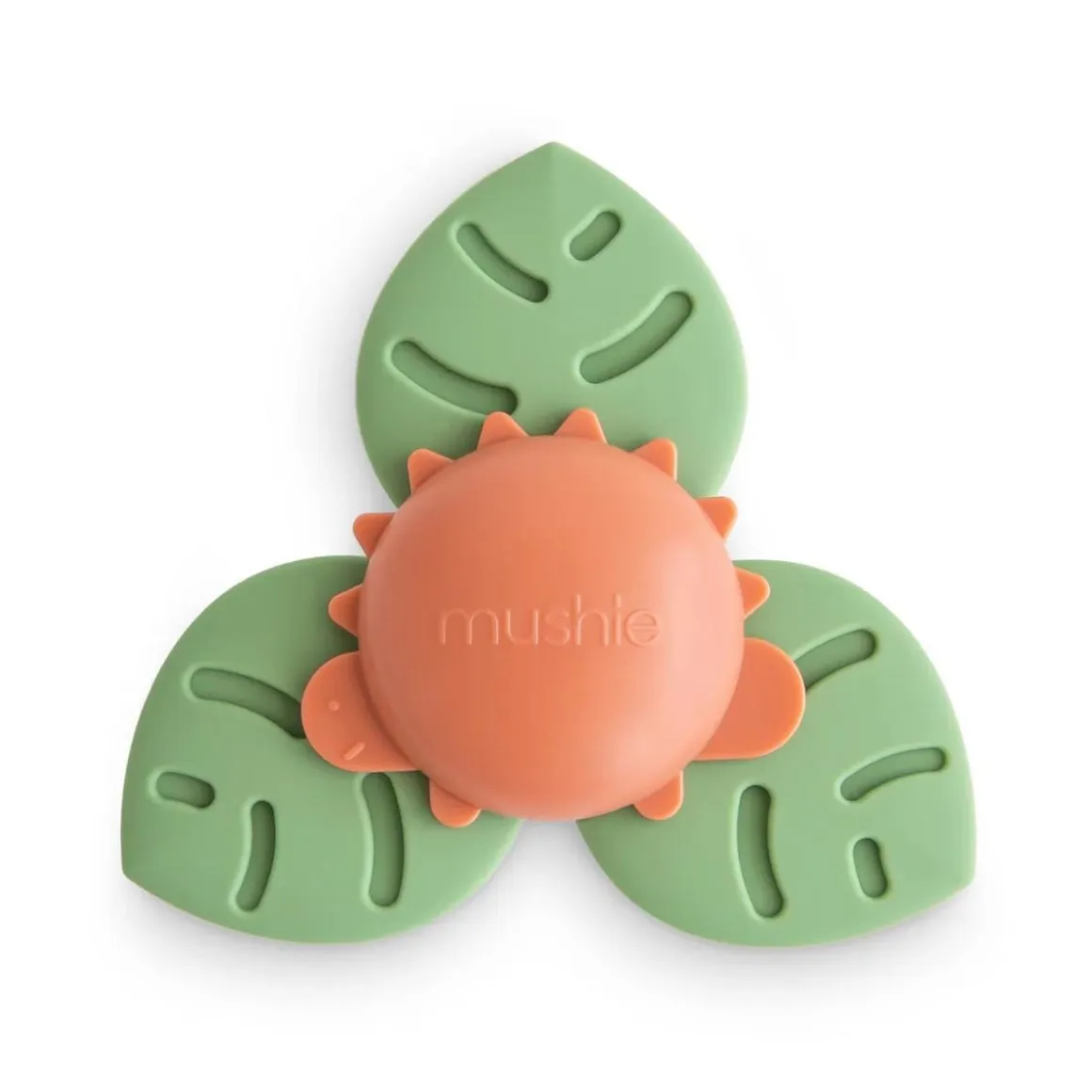 Mushie Dino Suction Spinner Toy