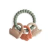 Mushie Dino Teething Ring