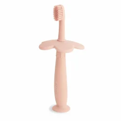 Mushie Flower Training Toothbrush - Blush
