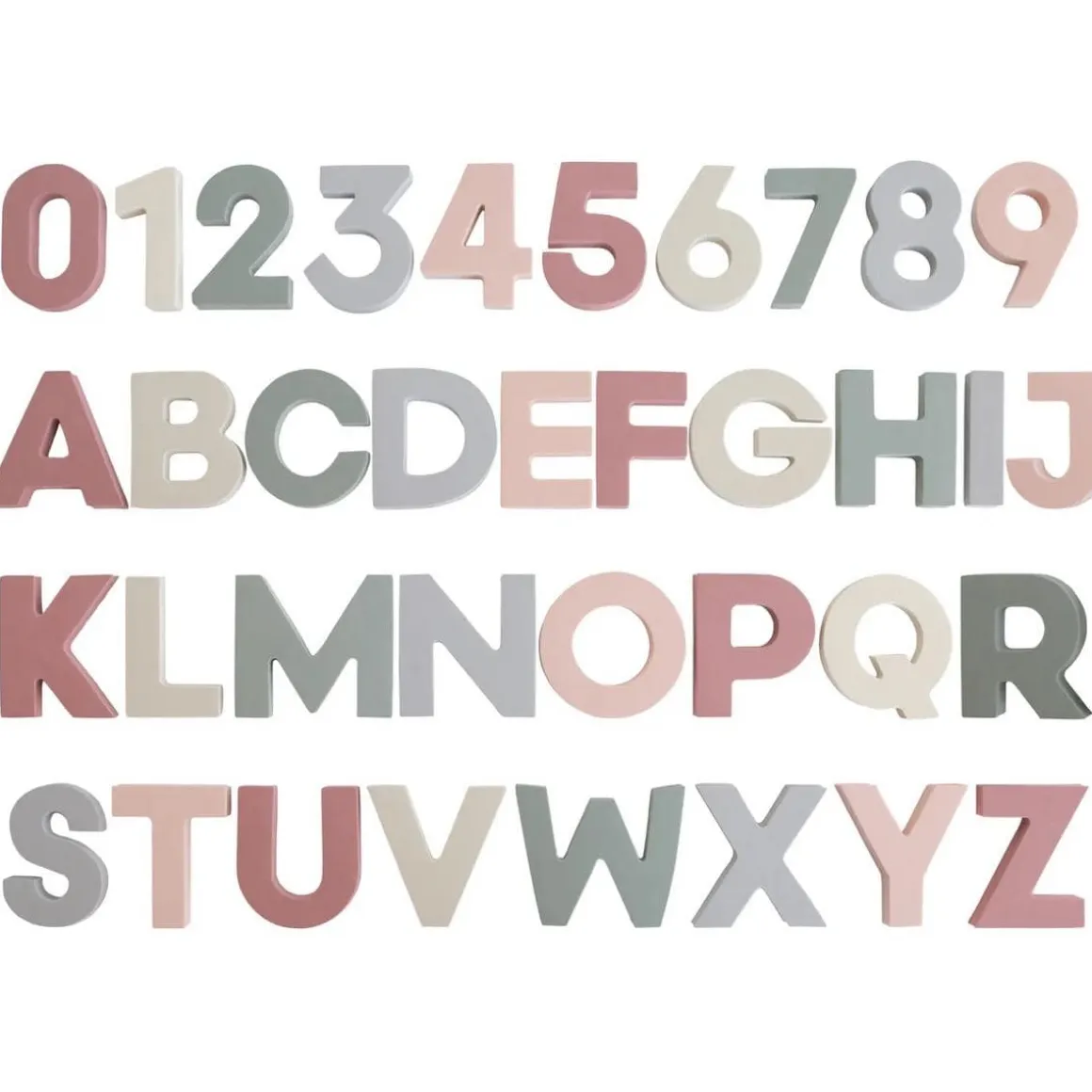 Mushie Letters & Numbers Bath Play Set - Original