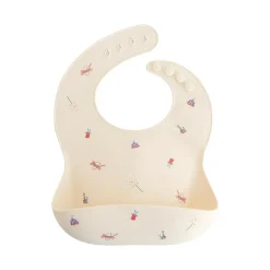 Mushie Silicone Baby Bib - Circus