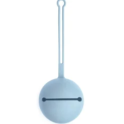 Mushie Silicone Pacifier Case - Powder Blue