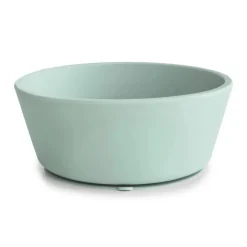 Mushie Silicone Suction Bowl - Cambridge Blue
