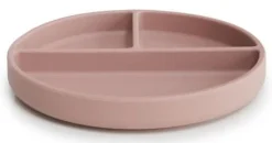 Mushie Silicone Suction Plate - Blush