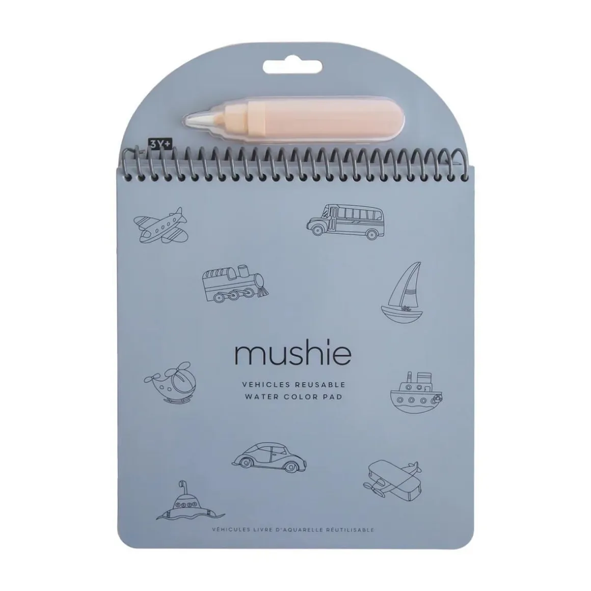 Mushie Vehicles Reusable Water Color Pad
