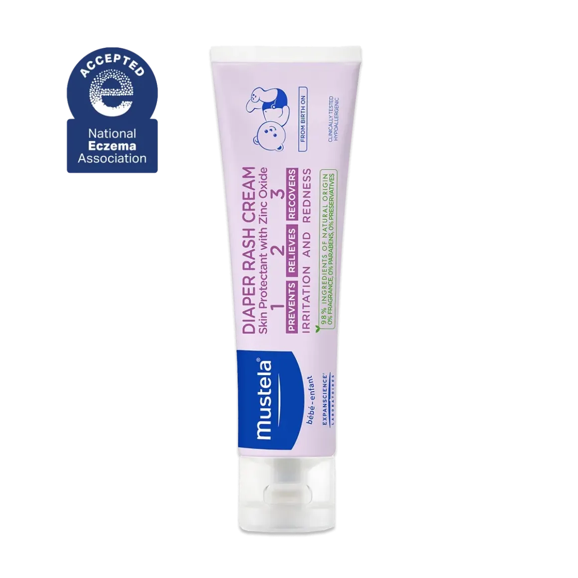 Mustela Diaper Rash Cream 123 - 3.8 oz