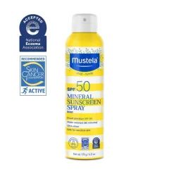 Mustela Mineral Sunscreen Spray Body SPF50 - 6 oz