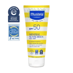 Mustela SPF50 Mineral Sunscreen Lotion - 3.4 oz