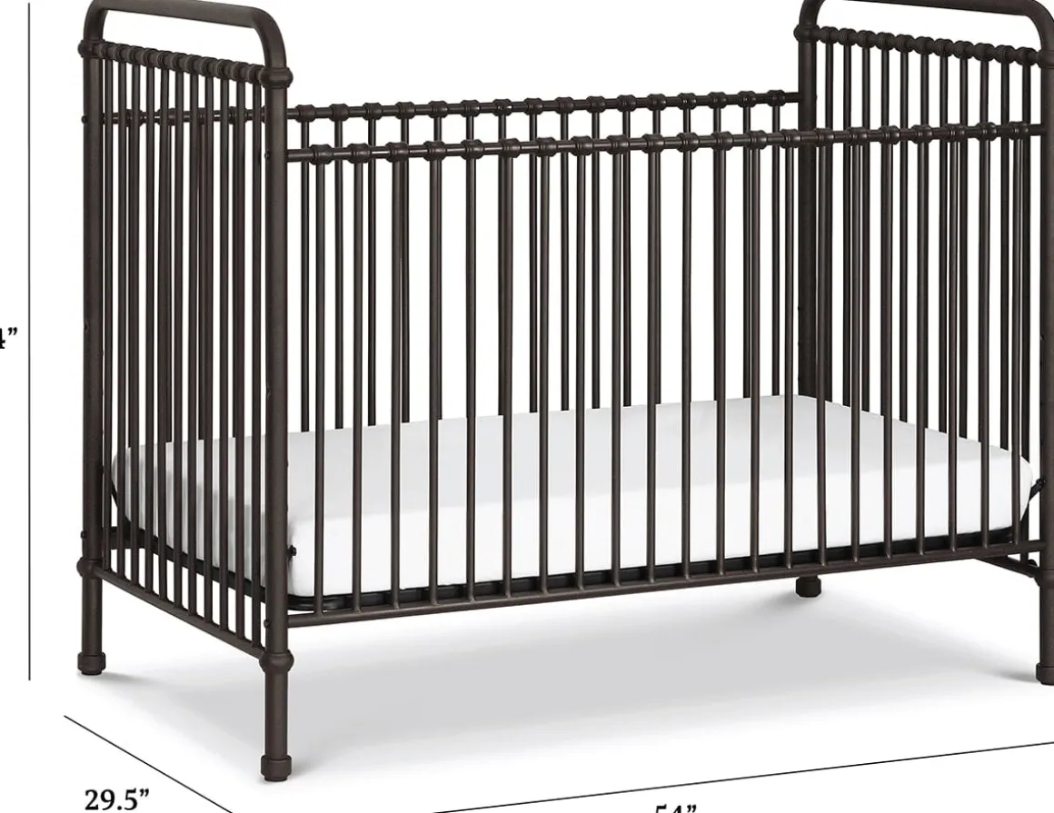 Namesake Abigail 3-in-1 Convertible Crib - Vintage Gold