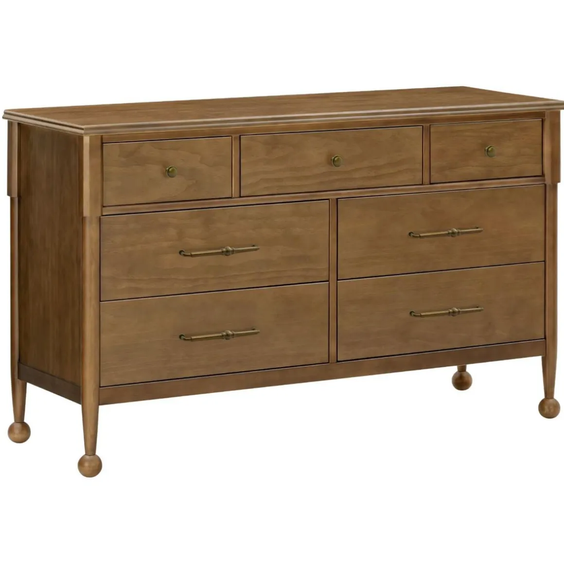 Namesake Alouette 7-Drawer Assembled Dresser - Natural Walnut