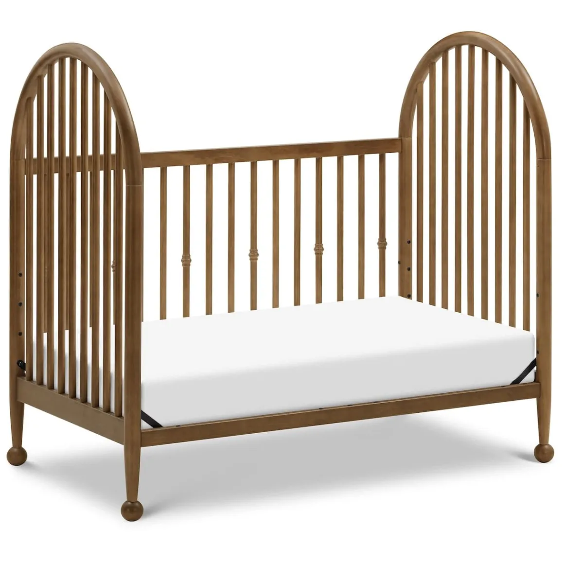 Namesake Alouette 3-in-1 Convertible Spindle Crib - Natural Walnut