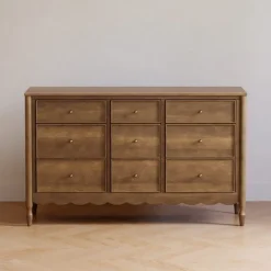 Namesake Ambrosia 9-Drawer Assembled Dresser - Natural Walnut
