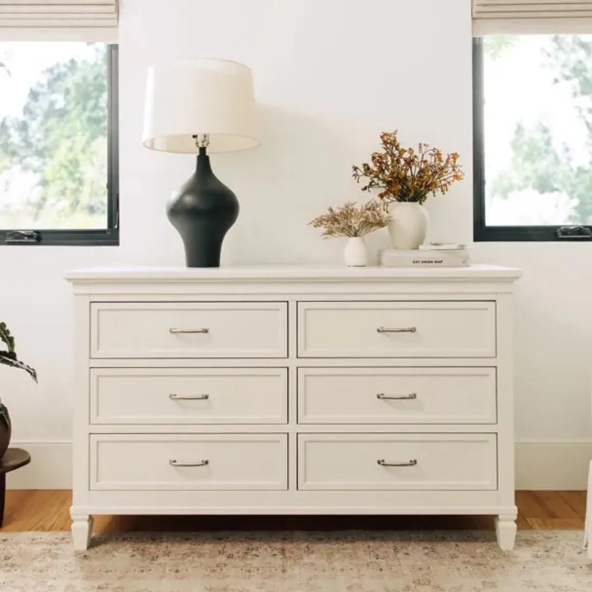 Namesake Darlington 6-Drawer Assembled Dresser - Warm White