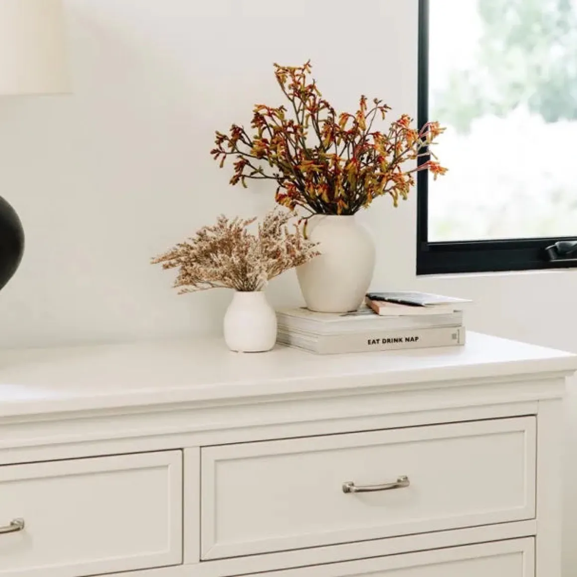 Namesake Darlington 6-Drawer Assembled Dresser - Warm White