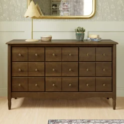 Namesake Liberty 9-Drawer Assembled Dresser - Natural Walnut