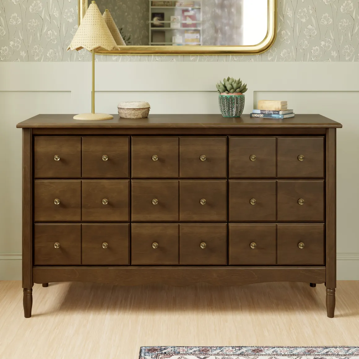 Namesake Liberty 9-Drawer Assembled Dresser - Natural Walnut