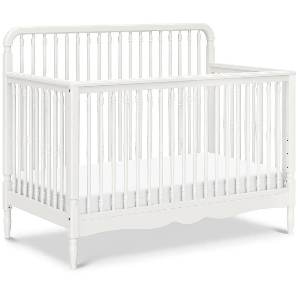Namesake Liberty 4-in-1 Convertible Spindle Crib - Warm White