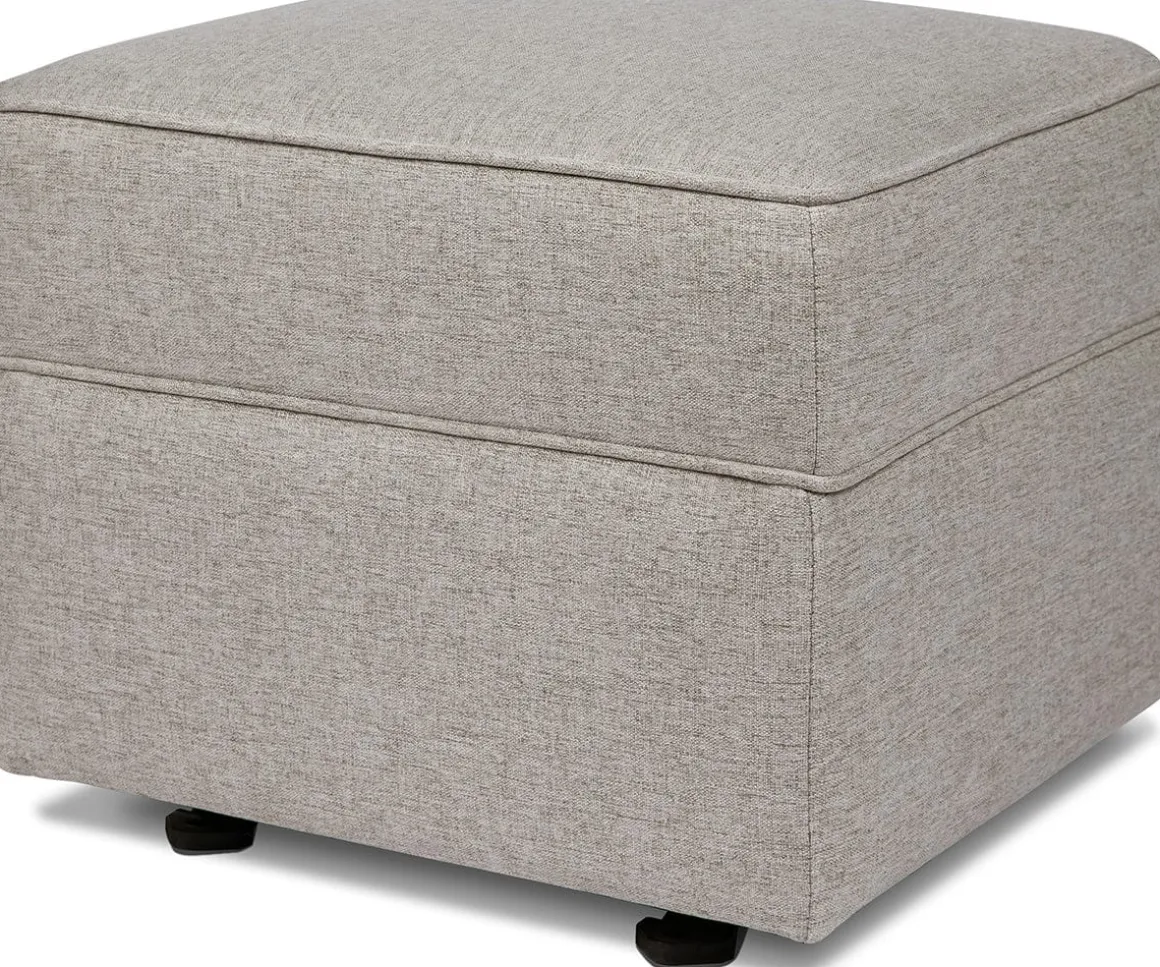 Namesake Willa/Alden Gliding Ottoman - Performance Grey Eco-Weave