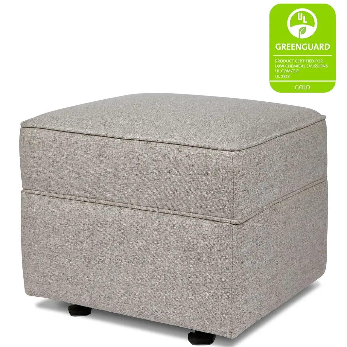 Namesake Willa/Alden Gliding Ottoman - Performance Grey Eco-Weave