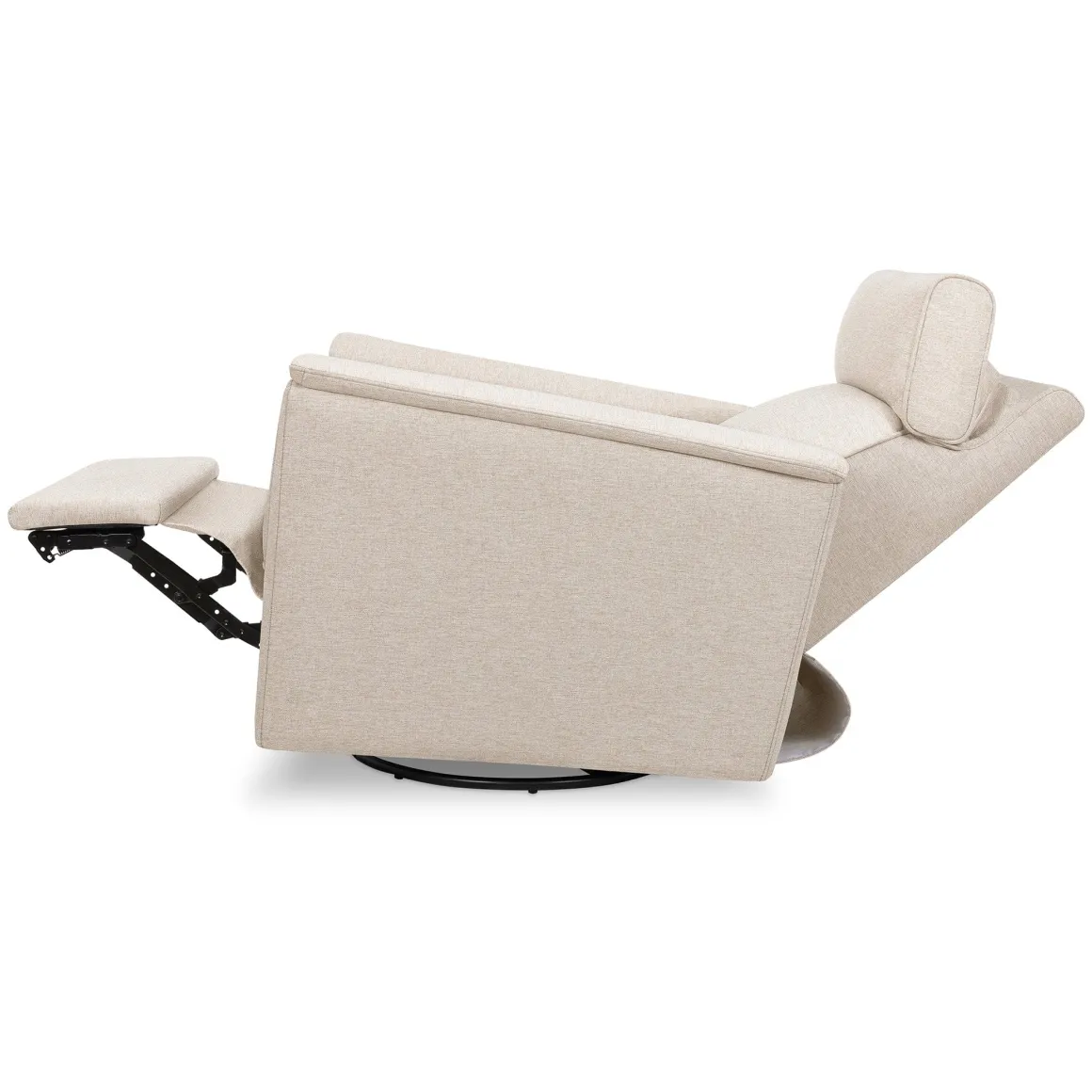 Namesake Willa Plus Electric Glider Recliner w/ Electric Headrest - Performance Beach Eco-Weave