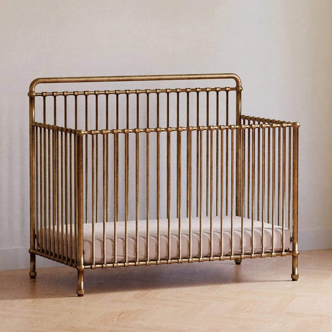 Namesake Winston 4-in-1 Convertible Crib - Vintage Gold
