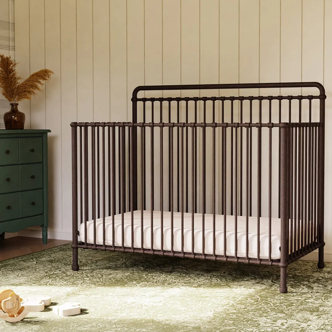 Namesake Winston 4-in-1 Convertible Crib - Vintage Iron