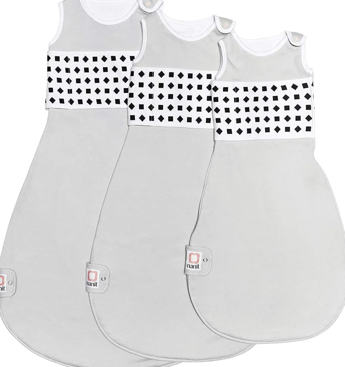 Nanit Breathing Wear Sleeping Bag - Small, Pebble Grey