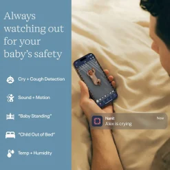 Nanit Pro Smart Baby Monitor & Wall Mount Gen 2