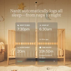 Nanit Pro Smart Baby Monitor & Wall Mount Gen 2