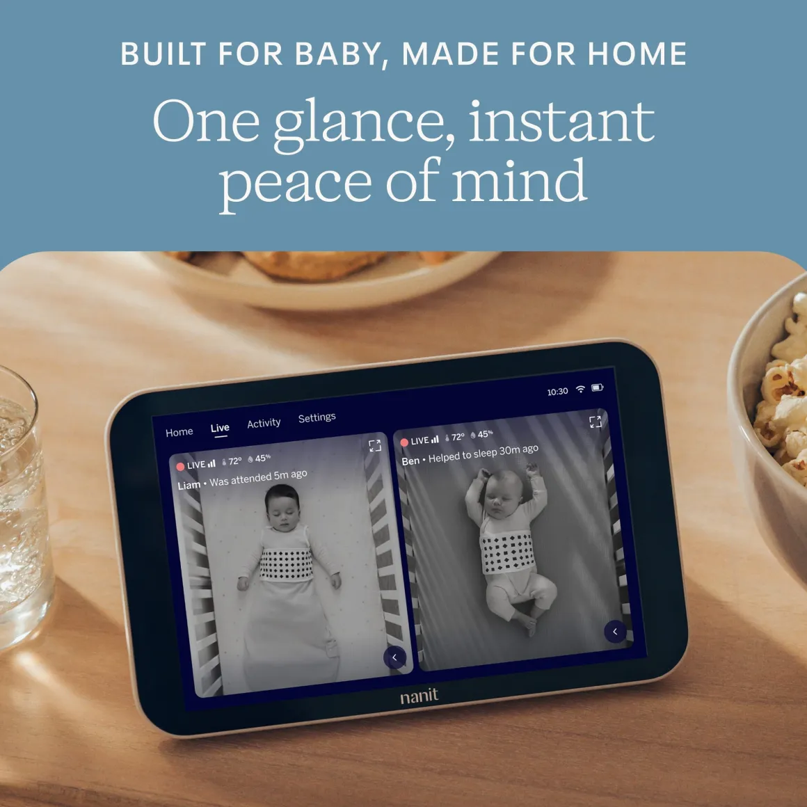 Nanit Smart Baby Monitor System with Floor Stand