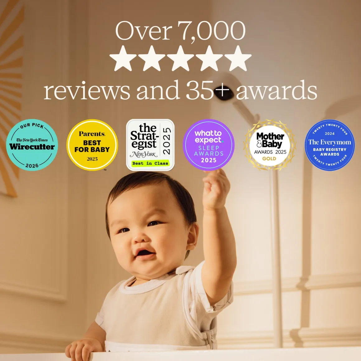 Nanit Smart Baby Monitor System with Wall Mount