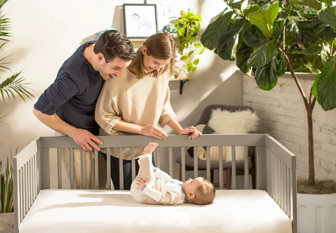 Naturepedic MC34 No-Compromise 2 Stage Lightweight Organic Classic Crib Mattress