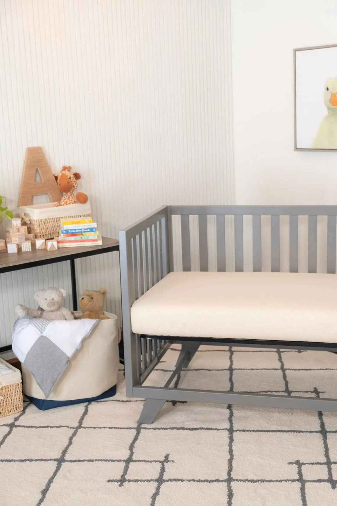 Naturepedic Organic Breathable 2-Stage Baby Innerspring Crib Mattress