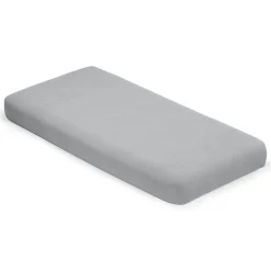 Naturepedic Organic Cotton Fitted Crib Sheet 2-Layer Breathable Muslin - Mist