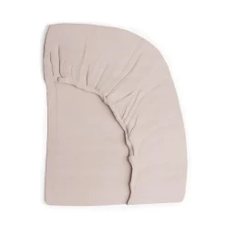 Naturepedic Organic Cotton Fitted Crib Sheet 2-Layer Breathable Muslin - Petal