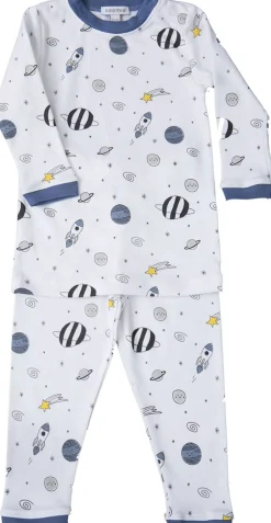 Noomie 2 Piece Pajamas - Blue Universe (12-18M)