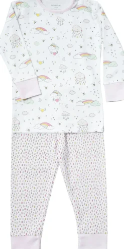 Noomie 2 Piece Pajamas - Rainbows (18-24M)