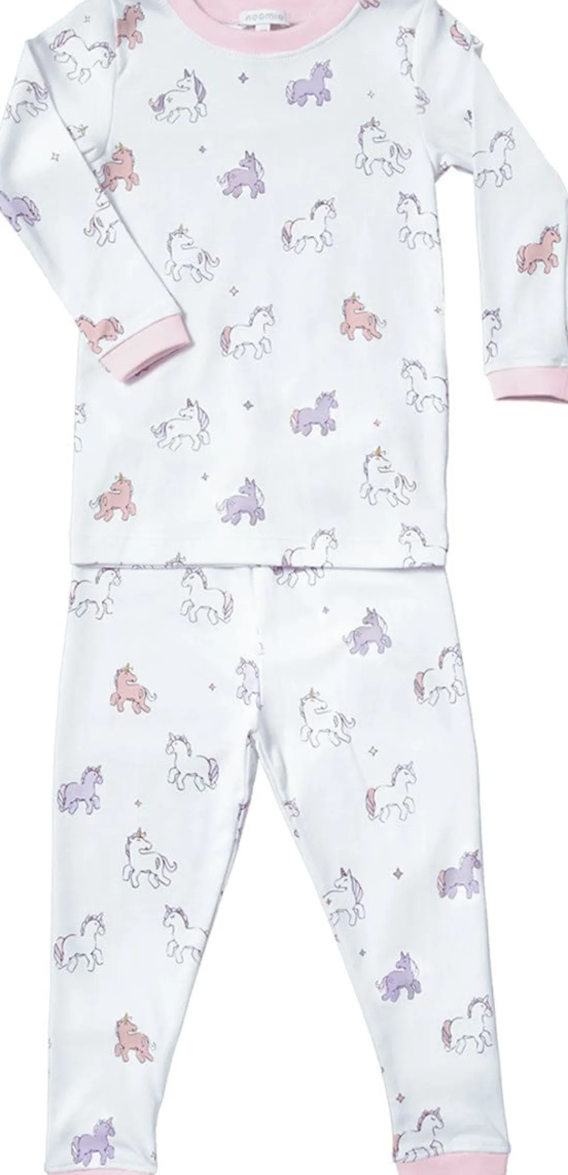 Noomie 2 Piece Pajamas - Unicorn (3T)