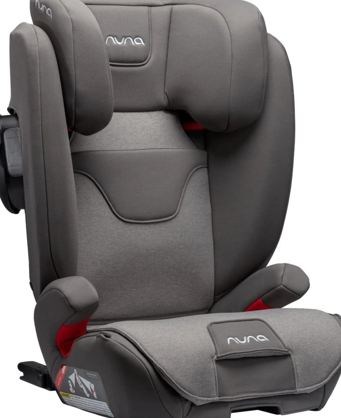 Nuna AACE Flame-Retardant Free High Back Belt Positioning Booster Car Seat - Granite