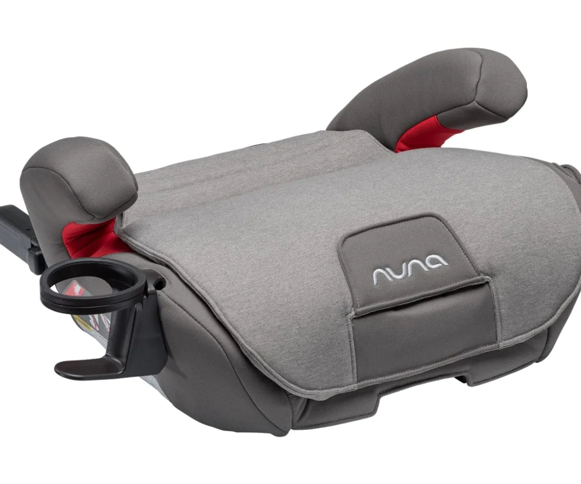 Nuna AACE Flame-Retardant Free High Back Belt Positioning Booster Car Seat - Granite