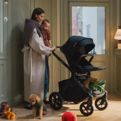 Nuna DEMI icon Stroller + PIPA RX Infant Car Seat Travel System - Caviar