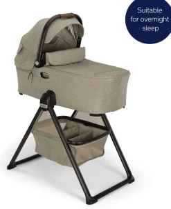 Nuna DEMI Next Bassinet + Stand - Hazelwood