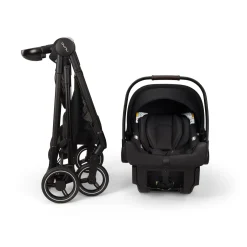 Nuna Flex Frame + PIPA urbn Baseless Infant Car Seat System - Caviar