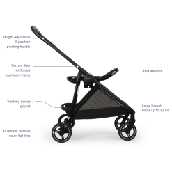 Nuna Flex System Frame + PIPA RX Travel System Bundle - Cedar